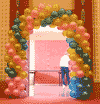 Arcade din baloane